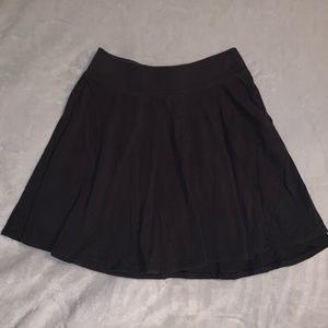 Black skirt